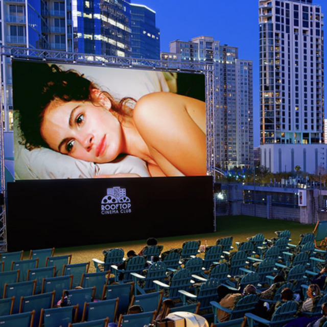 DATE NIGHT HOUSTON: ROOFTOP CINEMA CLUB