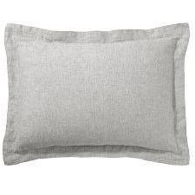 Belgian Flax Linen Shams - Flagstone