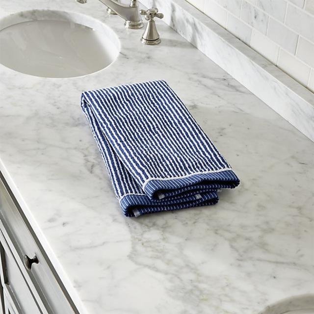 Marimekko Ilta Blue Hand Towel