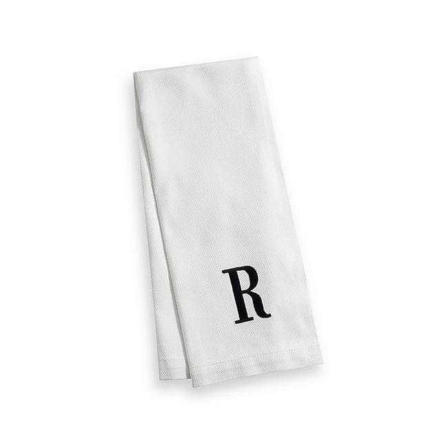 Avanti Monogram Block Letter "R" Hand Towel