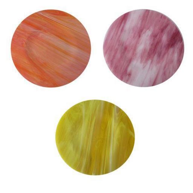Piatti Opalescenti Set of 3 Charger Plates