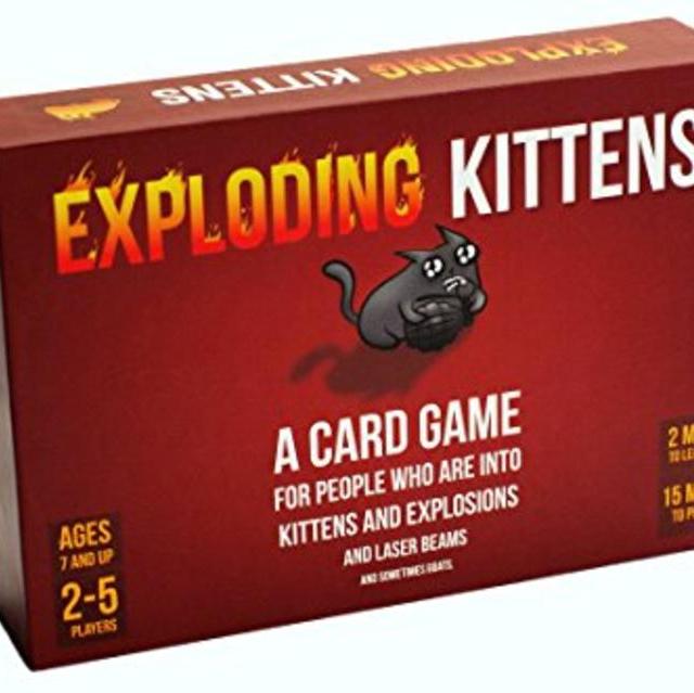 Exploding Kittens: A Card Game About Kittens and Explosions and Sometimes Goats