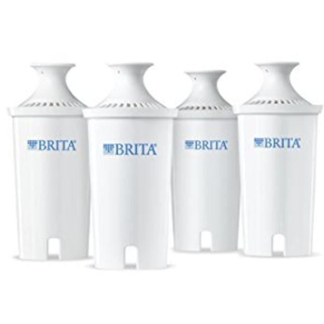 Brita Water Filter Pitcher Replacement Filters, 4 Count