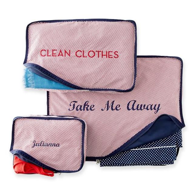 Seersucker Travel Bags