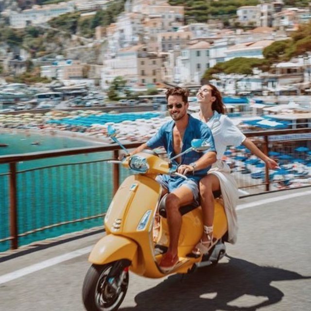 Vespa ride around Italy