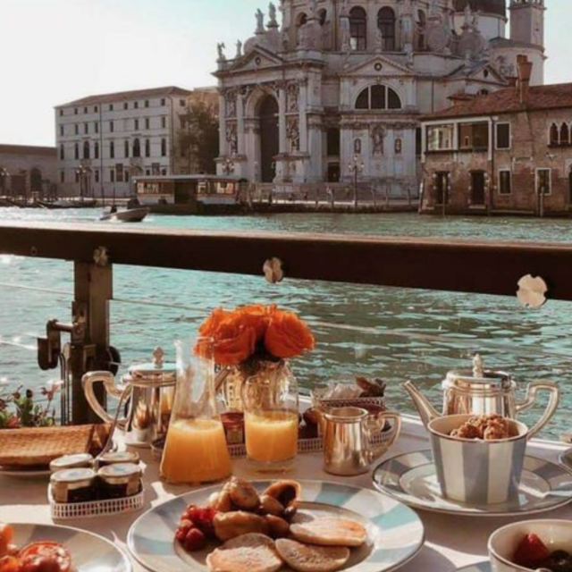 Breakfast with a view