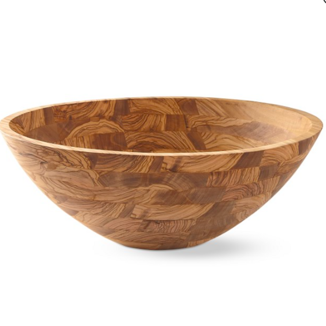 Olivewood Salad Bowl, 17 1/2"