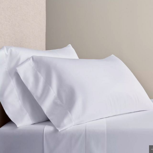 ITALIAN 1000-THREAD-COUNT LUXE SATEEN SHEET SET - WHITE - CALI KING