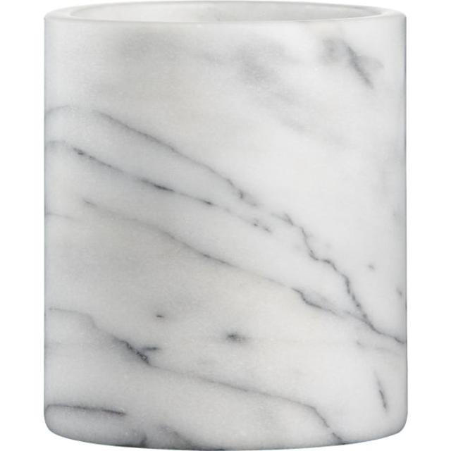 French Kitchen Marble Utensil Crock