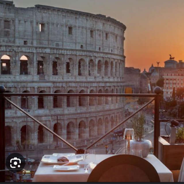 Italy honeymoon - Dinner in Rome