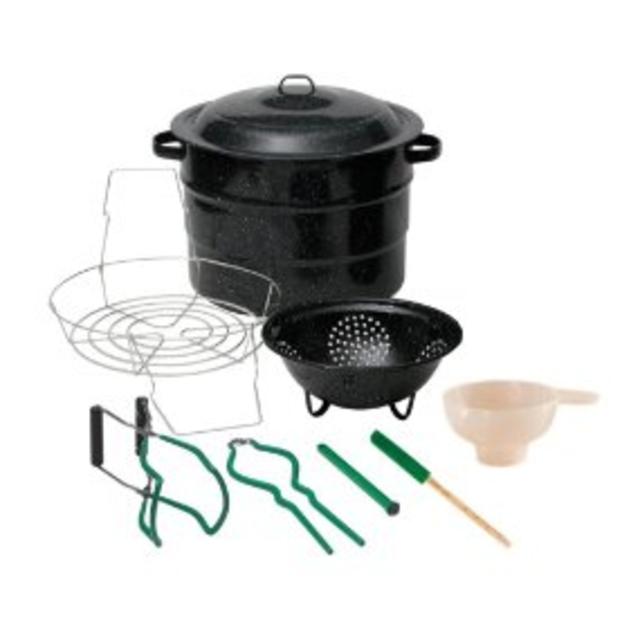 Granite Ware 0718-1 Enamel-on-Steel Canning Kit, 9-Piece