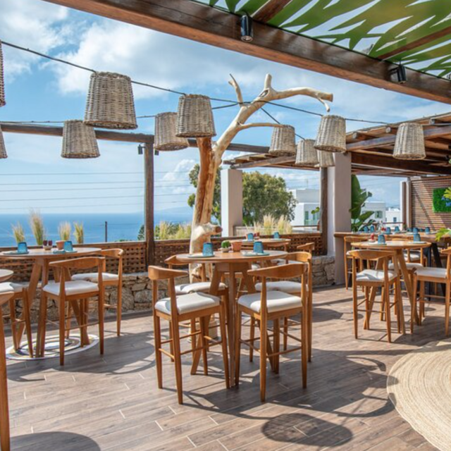 Lunch at Azul Condesa Mykonos