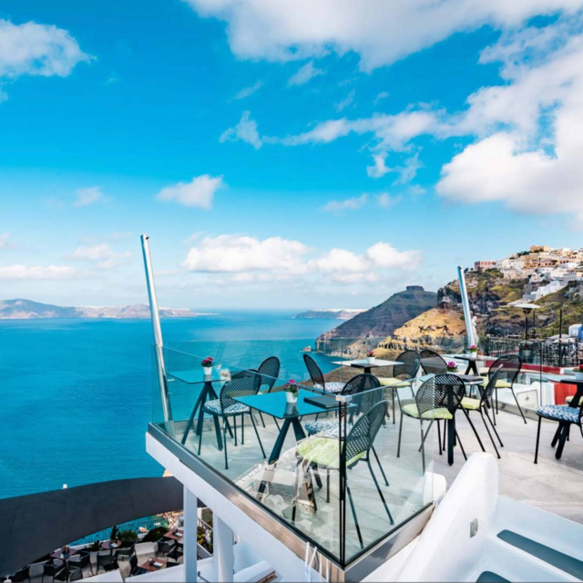 Last brunch in Santorini