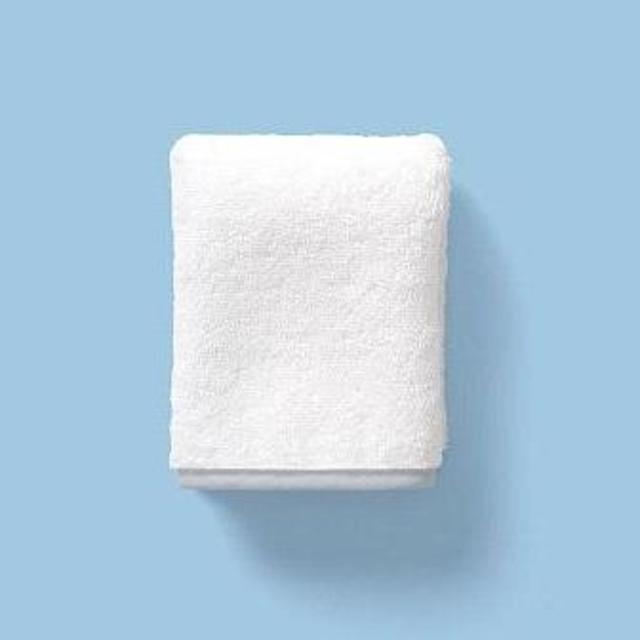 Piped Edge Washcloths (pair) - Grey Piping / No Embroidery