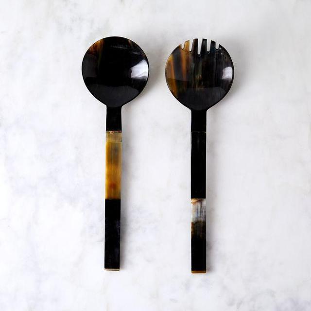 Horn Serving Set