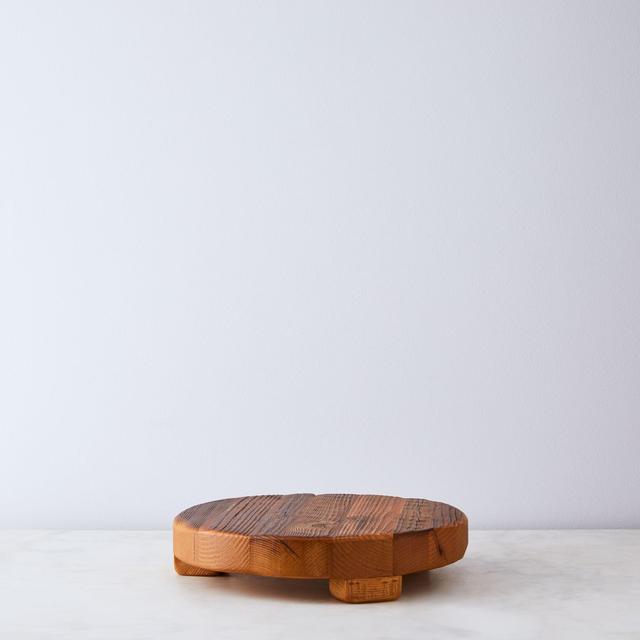 Medium Wood Footed Serving Board