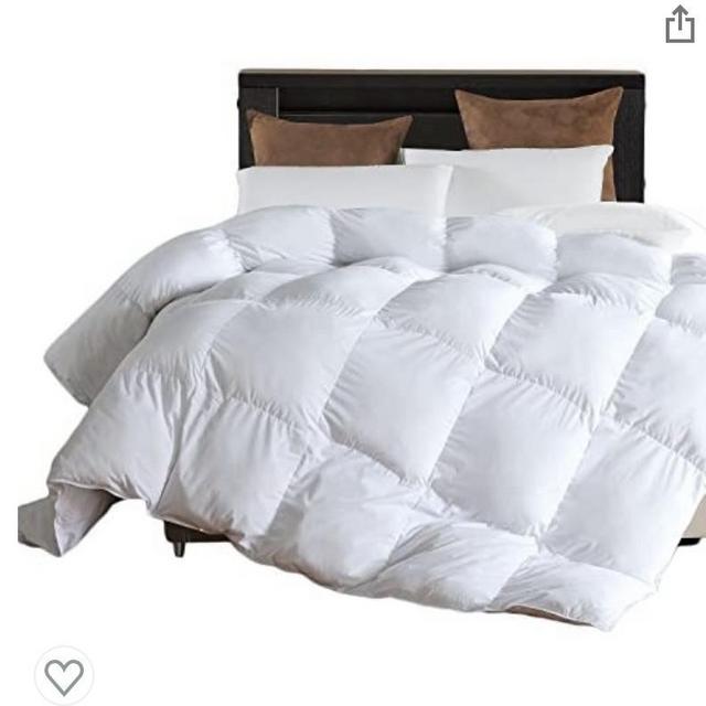 Twin Comforter Duvet Insert White-Soft Plush Fiber Fill,Lightweight Down Alternative Comforter by L LOVSOUL (68x90Inches) Comforter