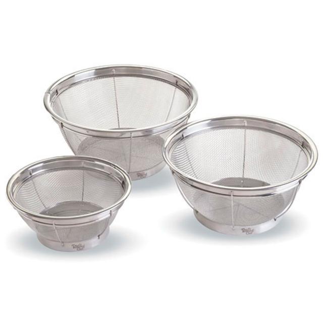 Stainless Steel Mesh Colander Set