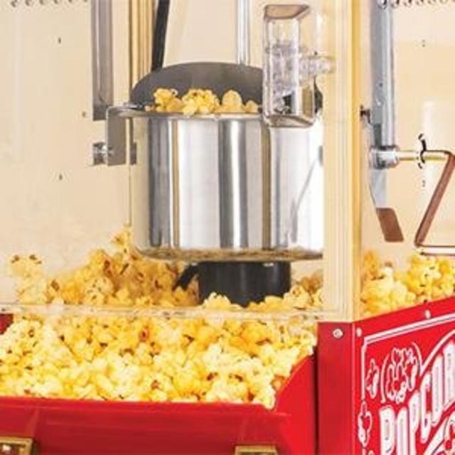 Nostalgia KPM200CART 45-Inch Tall Vintage Collection 2.5-Ounce 10-Cup Kettle Popcorn Cart