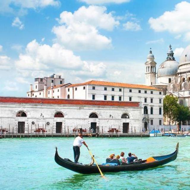 Gondola ride in Venice