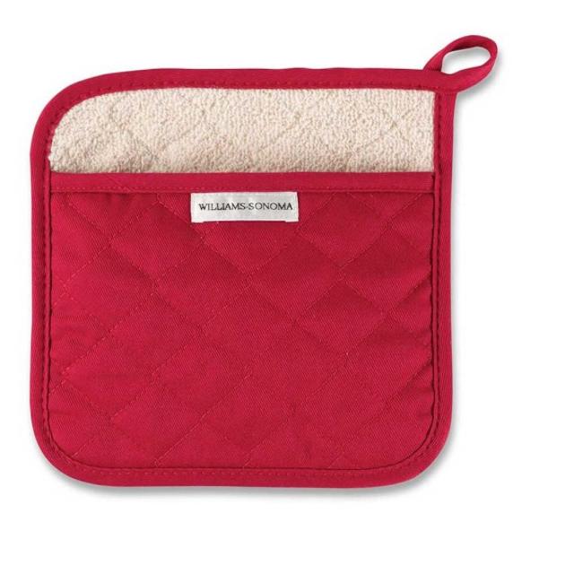 RED COLOR Williams-Sonoma Potholder