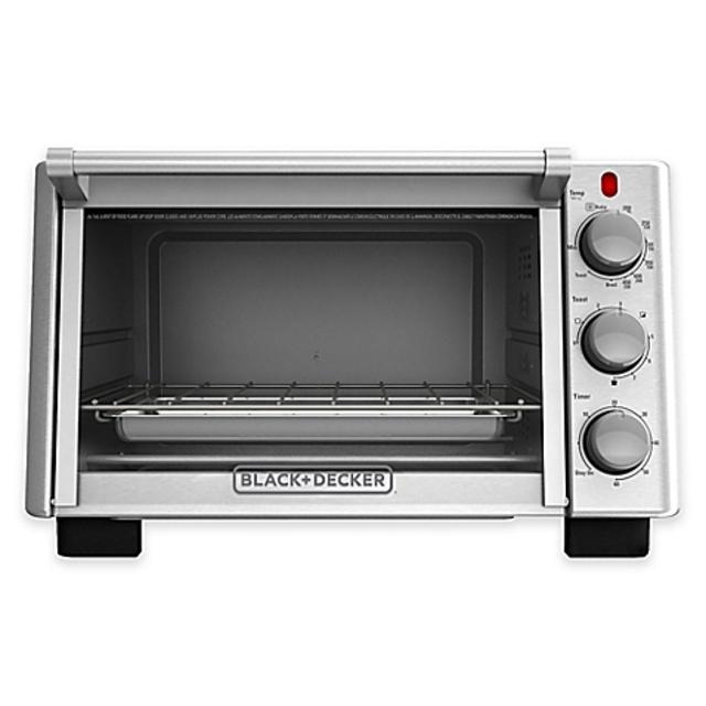 Bed Bath and Beyond Black + Decker™ 6-Slice Convection Toaster Oven