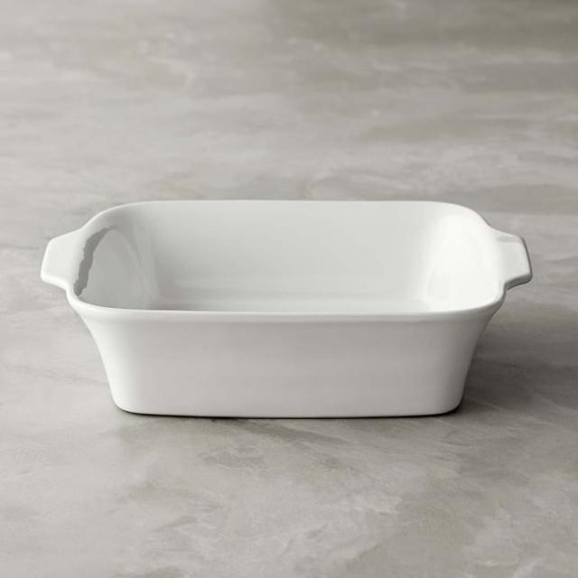 Williams Sonoma Essential Square Baker, White