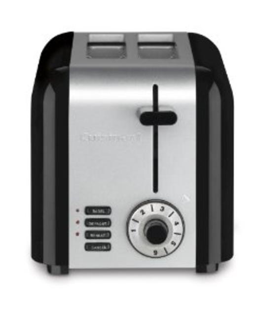 Cuisinart CPT-320 Compact Stainless 2-Slice Toaster, Brushed Stainless