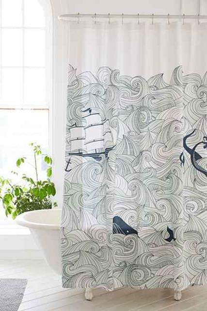 Elisa Cachero Odyssey Shower Curtain