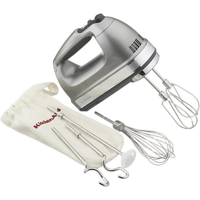 KitchenAid ® Silver 9-Speed Contour Hand Mixer