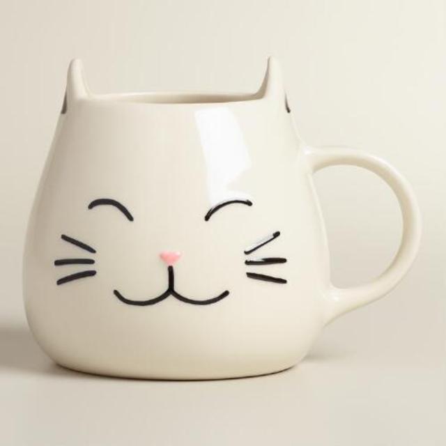 Cat Mug, Set of 2