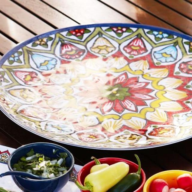 Talavera Melamine Serving Platter