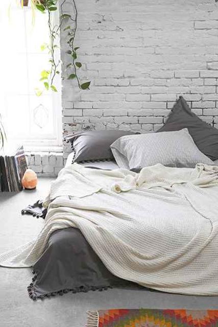 4040 Locust Waffled Bed Blanket