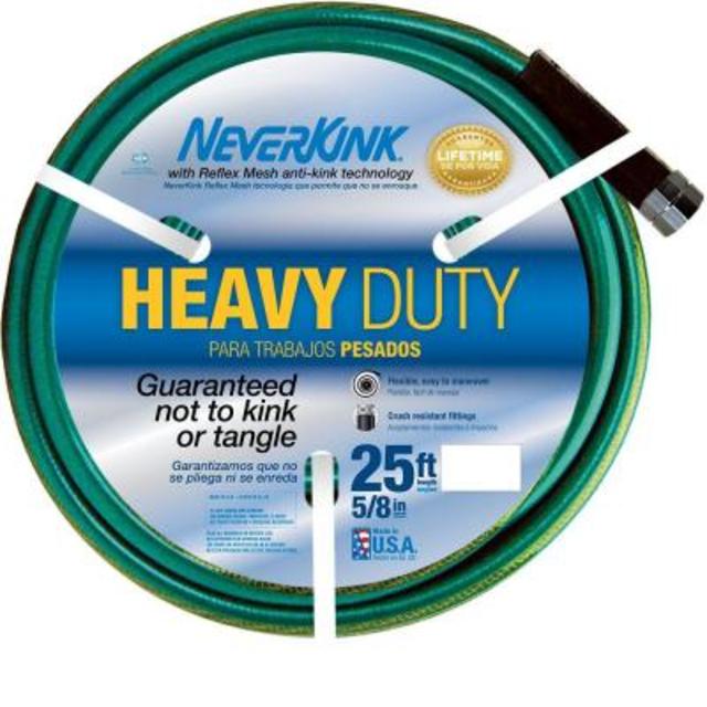 5/8 in. dia. x 25 ft. Heavy Duty Water Hose