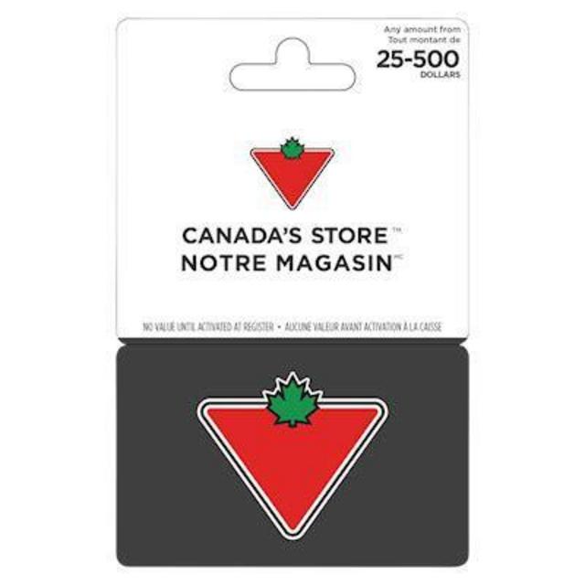 Canadian Tire Gift Card