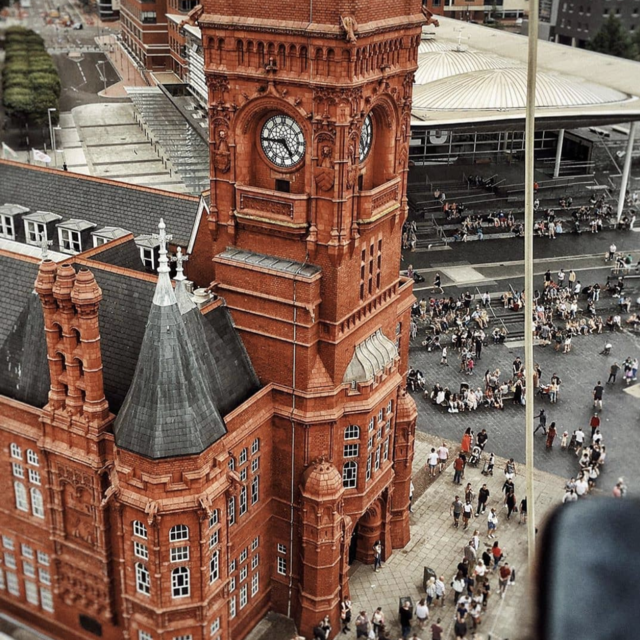 Train from London to Cardiff