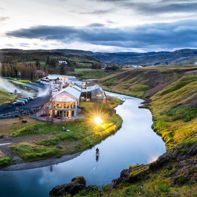 Local Hot Springs in Iceland