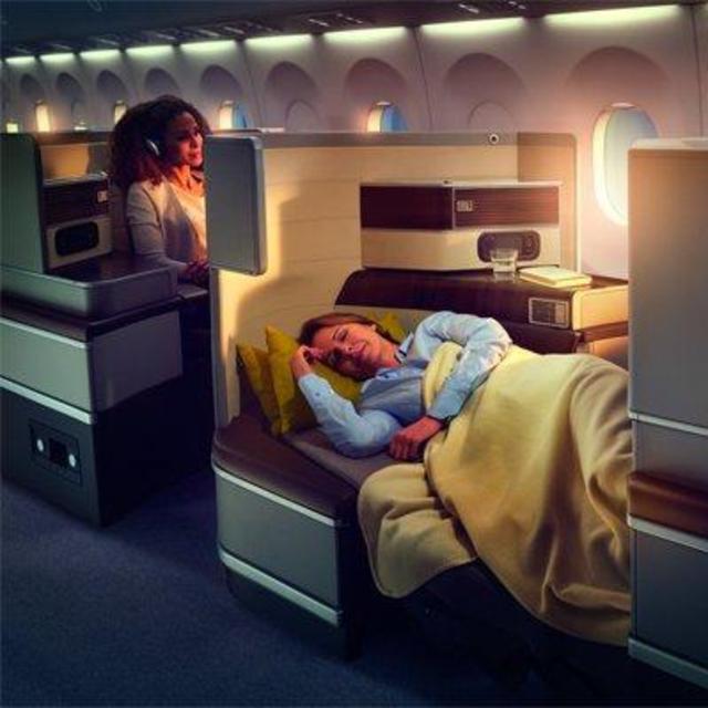 Stretch Goal: Upgrade to Business Class for Flight Home