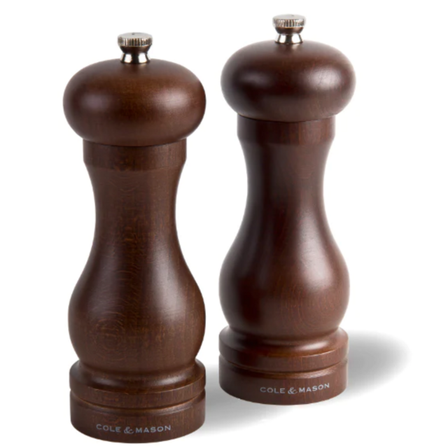 Cole & Mason Forest Capstan 6.5" Salt & Pepper Mill Gift Set
