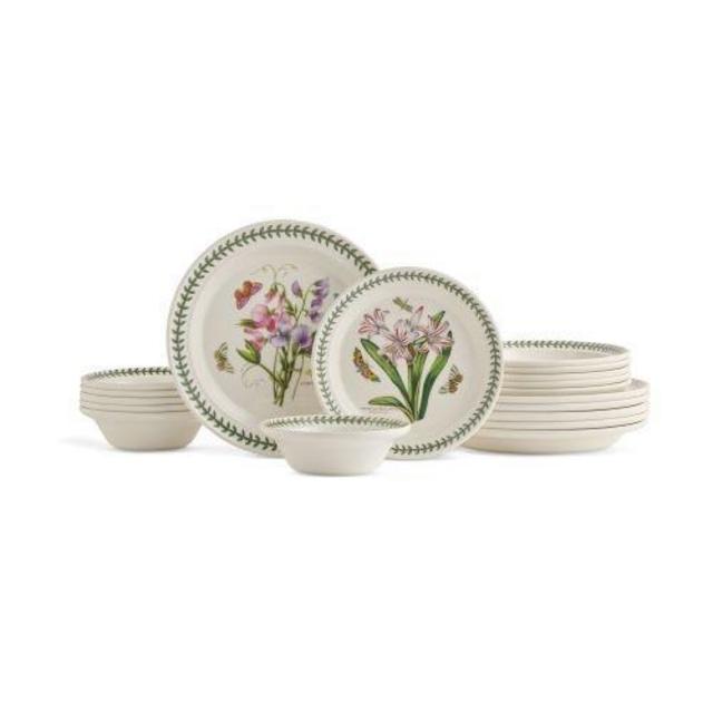 Portmeirion Botanic Garden 18 Piece Set- Made In England