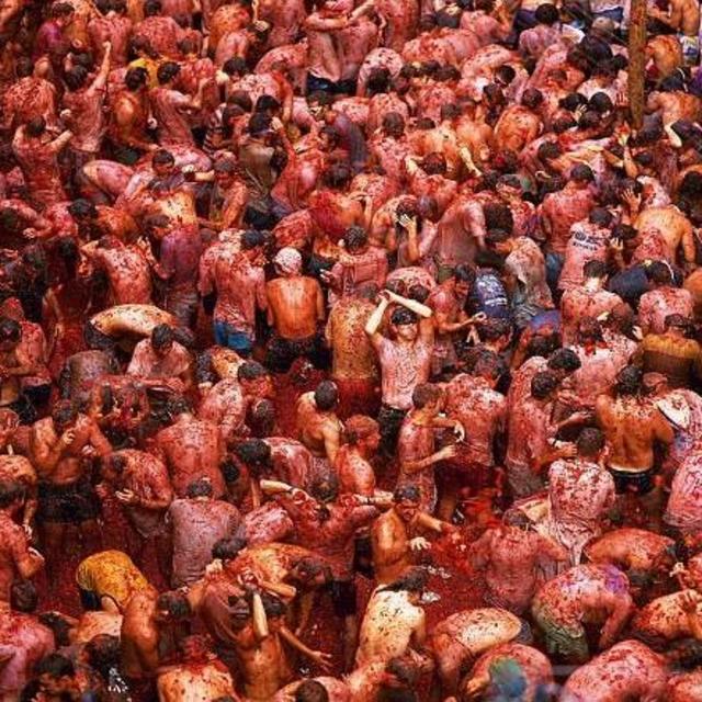 Get Messy at the La Tomatina Fest in Bunol, Spain!