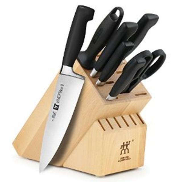 ZWILLING J.A. Henckel's Four Star 8 Piece Knife Block Set
