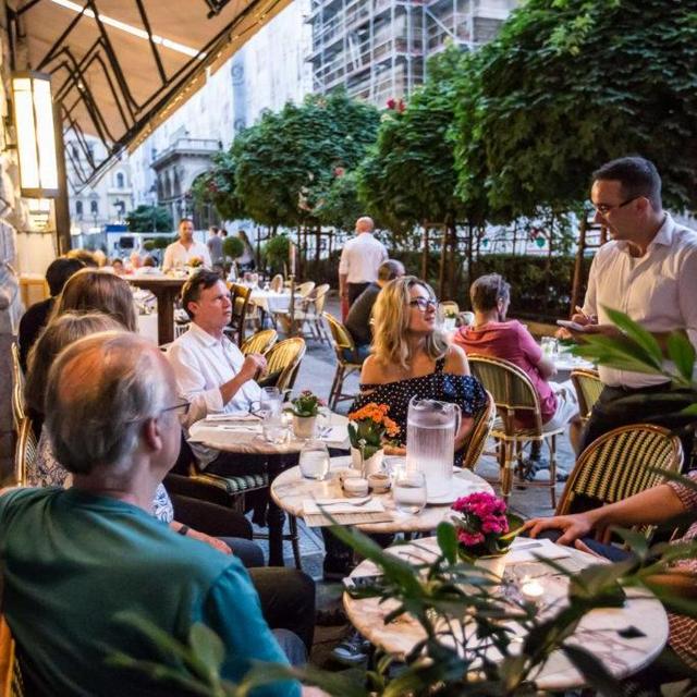 Dinner in Budapest
