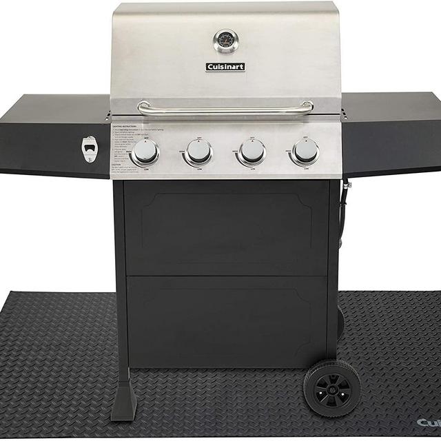 Cuisinart CGMT-300, 65” x 36, Premium Deck and Patio Grill Mat, 65" x 35"