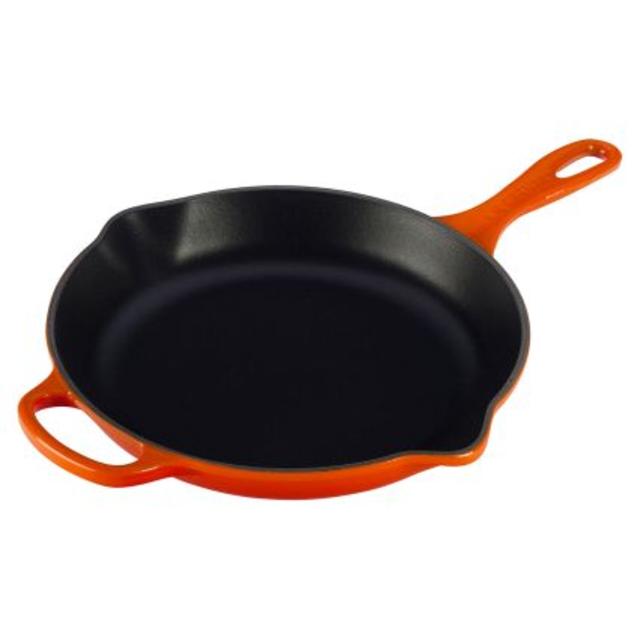 Le Creuset® Signature Flame Cast-Iron Skillets