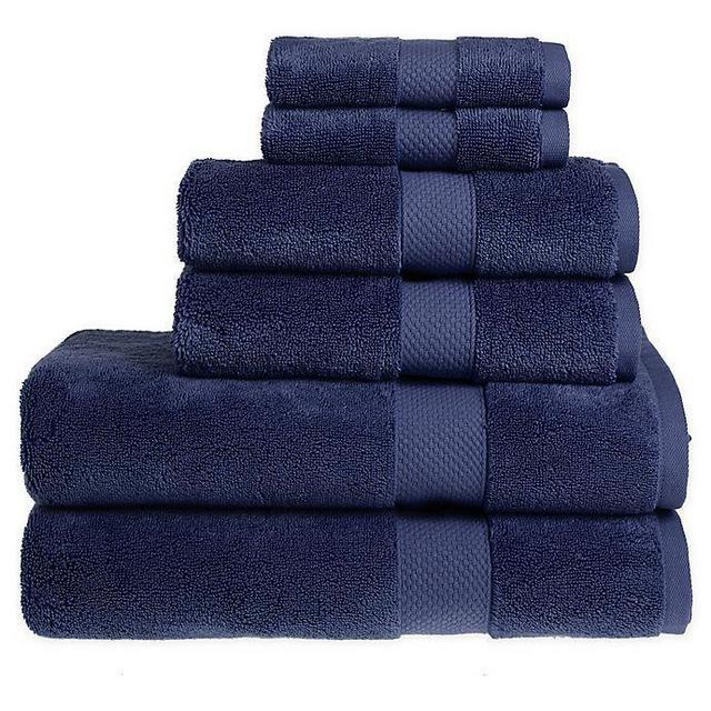 Wamsutta® Egyptian Cotton Bath Towels in Harbor Blue (Set of 6)