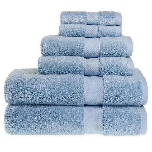 Wamsutta® Egyptian Cotton Bath Towels in Harbor Blue (Set of 6)