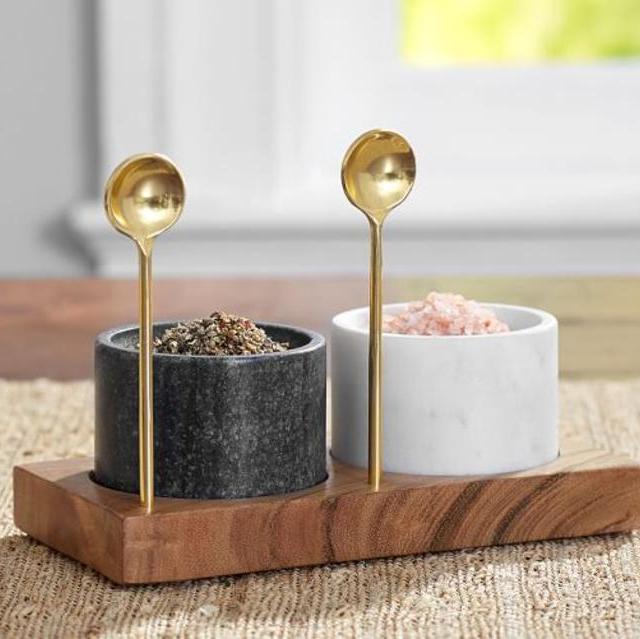 Marble Salt & Pepper