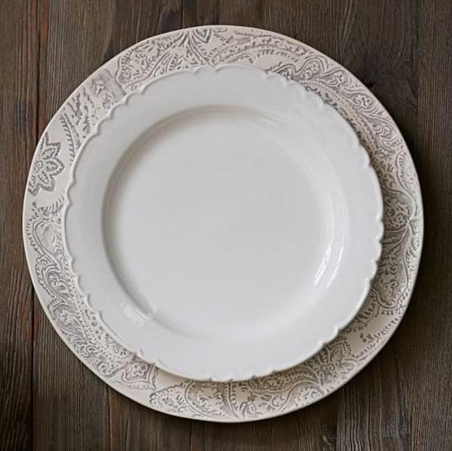 Napoli Stoneware Salad Plate, Set of 4