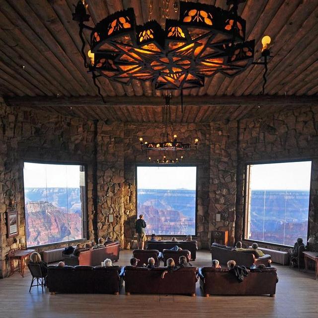 Dinner at the North Rim Lodge